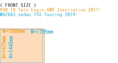 #V90 T8 Twin Engin AWD Inscription 2017- + MAZDA3 sedan 15S Touring 2019-
